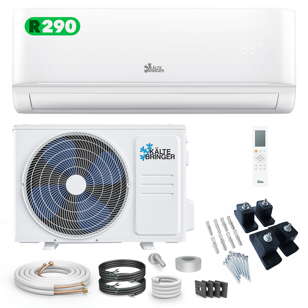 Kältebringer® R290 Split Klimaanlage 12.000 BTU (3,4kW)