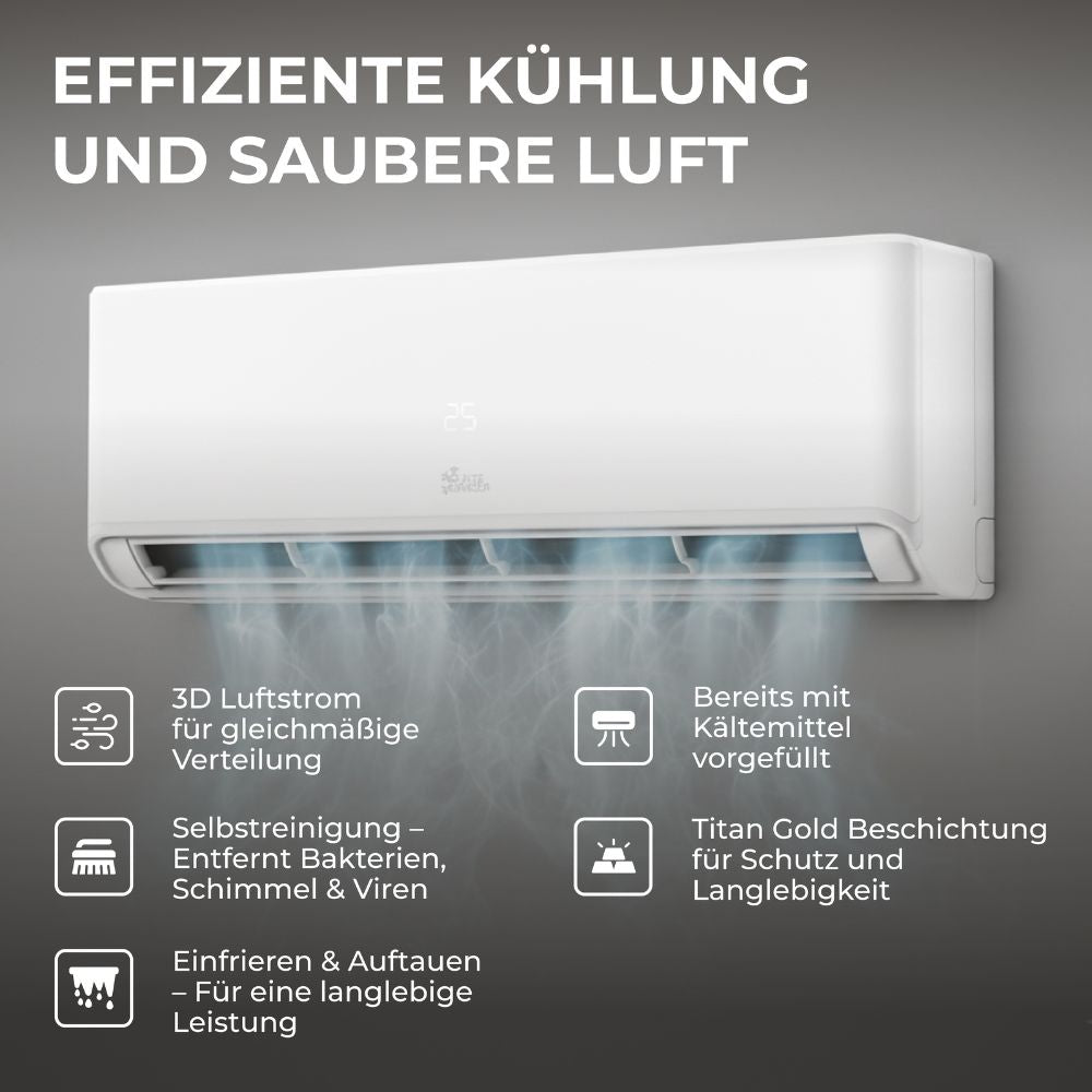 Kältebringer R290 A+++ Split Klimaanlage 18.000 BTU (5,4kW)