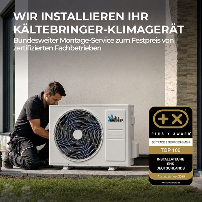 Montage Monosplit Klimaanlage